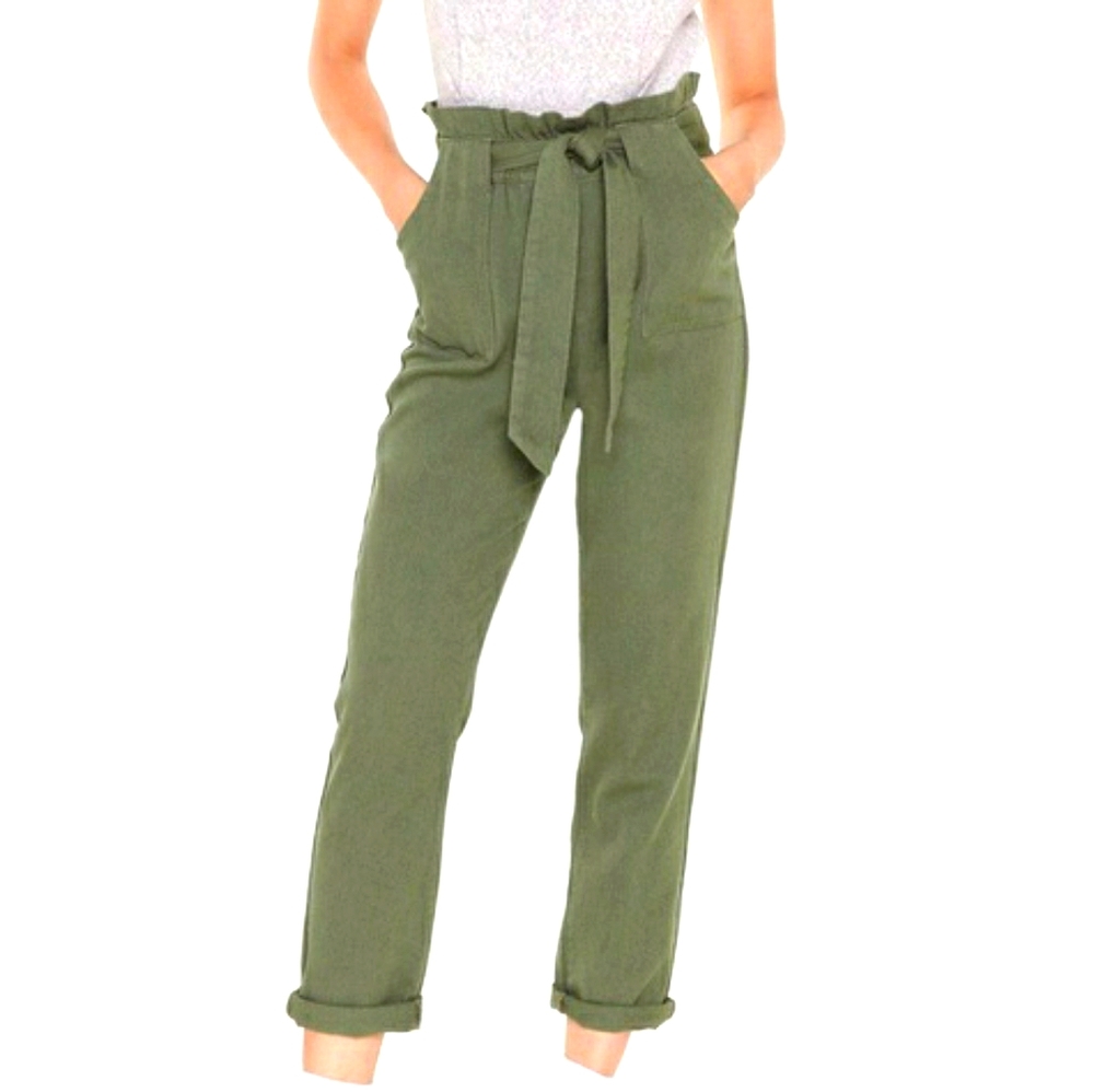 🚨🚨🤏 Zara paperbag waist pant